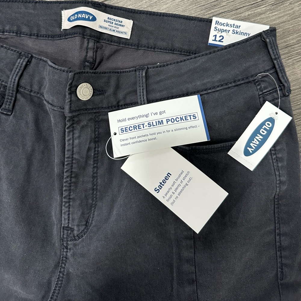 old navy rockstar super skinny jeans